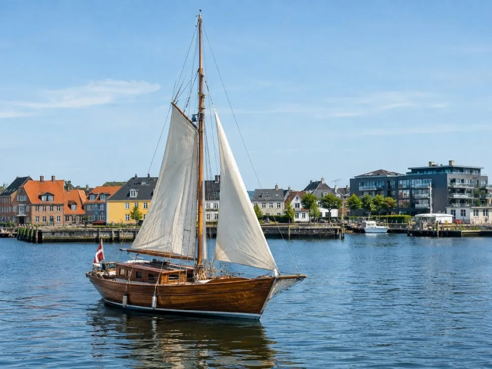 Oslo : mini-croisière en fjord à bord d’un bateau à voile en bois